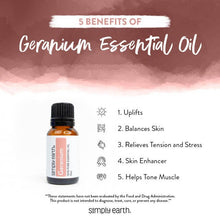 Load image into Gallery viewer, Geranium Essential Oil 15 ml