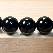 Load image into Gallery viewer, Onyx & Lava Gemstone Mala Bracelet 10mm (Unisex)