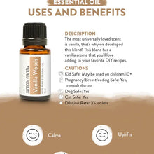 Load image into Gallery viewer, Vanilla Woods Essential Oil 15ml