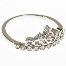 Load image into Gallery viewer, Princess Crown Silver Ring
