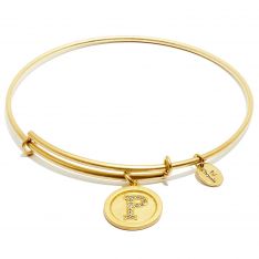 Chrysalis Initial P Gold-Plated Expandable Bangle