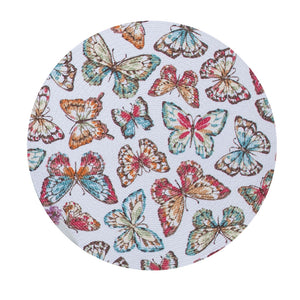 Garden Butterfly Braided 14.5" Placemats (Sold in Sets of 2)