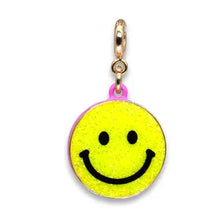 Load image into Gallery viewer, CHARM IT! SMILE GLITTER FACE CHARM
