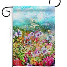 Load image into Gallery viewer, Blossom Garden Floral Flag 13&quot; x 18.5&quot;
