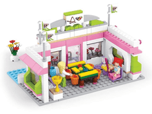 Load image into Gallery viewer, Girl&#39;s Dream Pool Table Lounge Building Brick Kit (289 Pcs)
