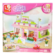 Load image into Gallery viewer, Girl&#39;s Dream Pool Table Lounge Building Brick Kit (289 Pcs)

