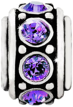 Load image into Gallery viewer, New-BRIGHTON ABC Glam Spacers-Amethyst, Red or Pink

