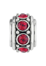 Load image into Gallery viewer, New-BRIGHTON ABC Glam Spacers-Amethyst, Red or Pink
