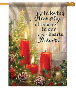 In Loving Memory Flag 12.5" x 18"          '