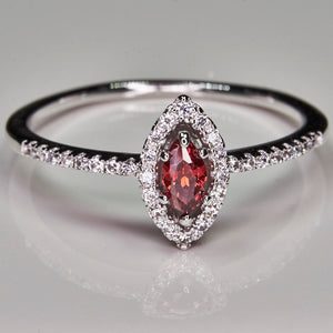 Marquise Ruby Fashion Ring