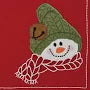 Farmhouse Snowman Placemats