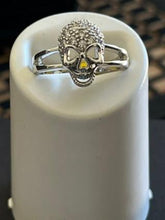Load image into Gallery viewer, SKULL Rhodium Plated Ring
