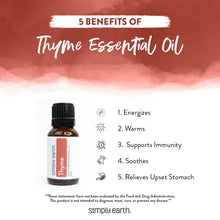 Load image into Gallery viewer, Thyme Essential Oil 15ml
