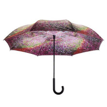 Load image into Gallery viewer, Monet&#39;s Garden, Reverse Close, Stock Umbrella
