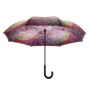 Monet's Garden, Reverse Close, Stock Umbrella