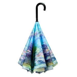Monet's "Water Lilies", Reverse Close, Stick Umbrella