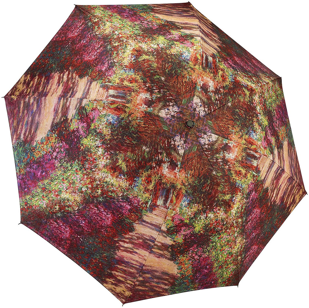 A Pathway in Monet's Garden, Reverse Close, Stick Umbrella