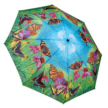 Load image into Gallery viewer, Butterfly Mountain, Reverse Close, Stick Umbrella
