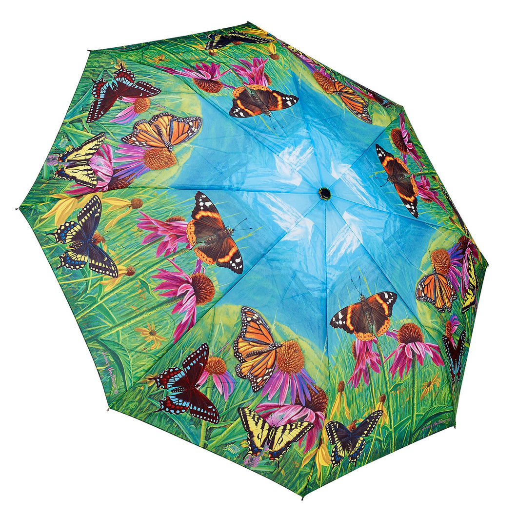 Butterfly Mountain, Reverse Close, Stick Umbrella