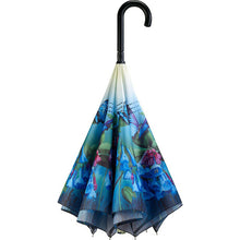 Load image into Gallery viewer, Bluebells, Reverse Close, Stick Umbrella
