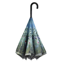 Load image into Gallery viewer, Humming Birds, Reverse Close, Stick Umbrella
