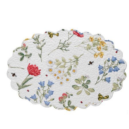 Wildflower Oval Placemat