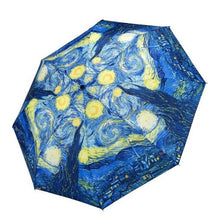 Load image into Gallery viewer, Starry Night, Reverse Close, Umbrella
